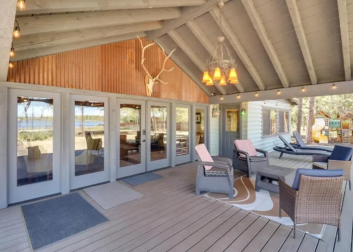 Casa vacanze Fire Pit & Grill: Waterfront In Lakeside! Pinetop-Lakeside