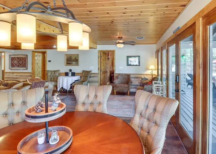 Fire Pit & Grill: Waterfront In Lakeside! Pinetop-Lakeside